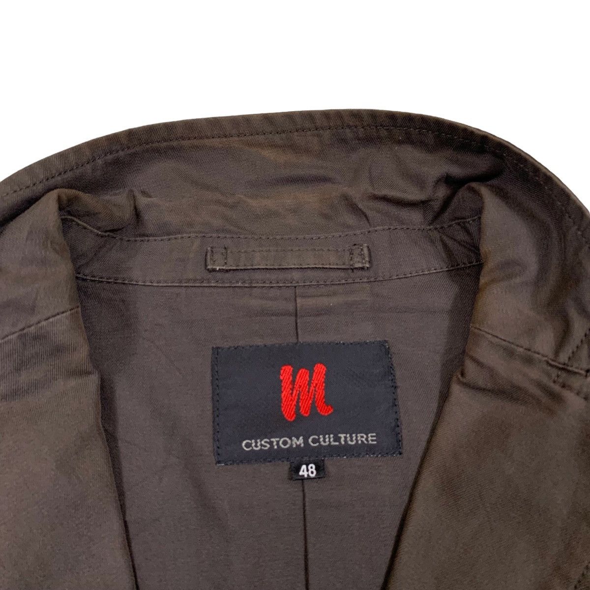 Japanese Brand × Vintage Vintage CUSTOM CULTURE Japanese Brand Fully Button Jacket Size US M / EU 48-50 / 2 - 10 Thumbnail