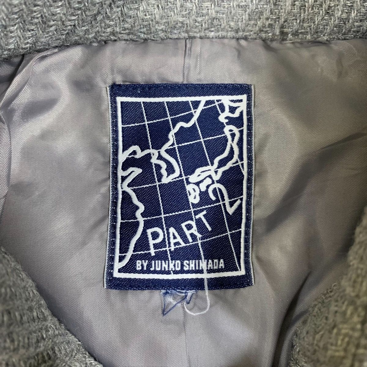 Japanese Brand × Junko Shimada × Vintage JUNKO SHIMADA Part 2 Japanese Brand Wool Peacoat Jacket Size US S / EU 44-46 / 1 - 6 Thumbnail