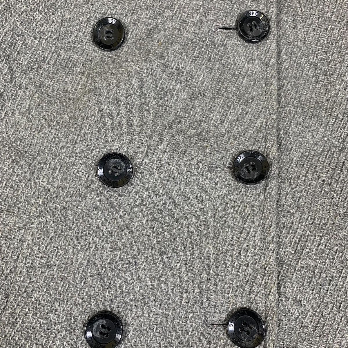 Japanese Brand × Junko Shimada × Vintage JUNKO SHIMADA Part 2 Japanese Brand Wool Peacoat Jacket Size US S / EU 44-46 / 1 - 11 Thumbnail