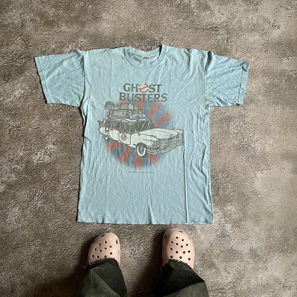 Vintage Vintage Y2K Ghostbusters Sun Faded Graphic Tee Grunge Slim L Size US L / EU 52-54 / 3 - 1 Thumbnail