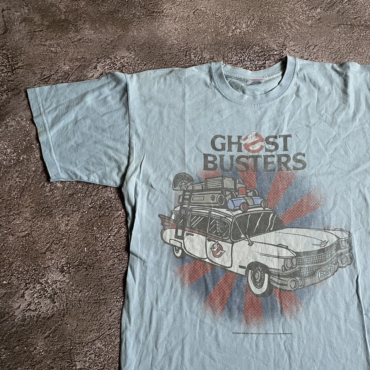 Vintage Vintage Y2K Ghostbusters Sun Faded Graphic Tee Grunge Slim L Size US L / EU 52-54 / 3 - 5 Thumbnail