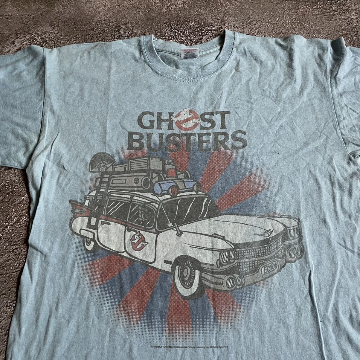 Vintage Vintage Y2K Ghostbusters Sun Faded Graphic Tee Grunge Slim L Size US L / EU 52-54 / 3 - 2 Thumbnail
