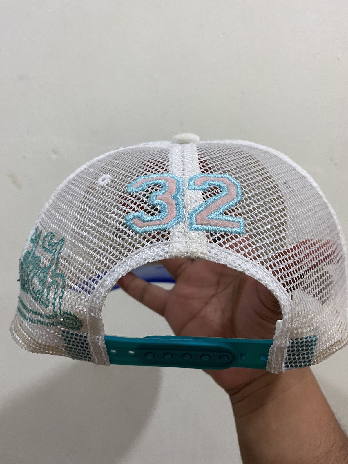 Vintage 🔥Vintage🔥 Von Dutch Transparent Visor Trucked Hat Size ONE SIZE - 5 Thumbnail