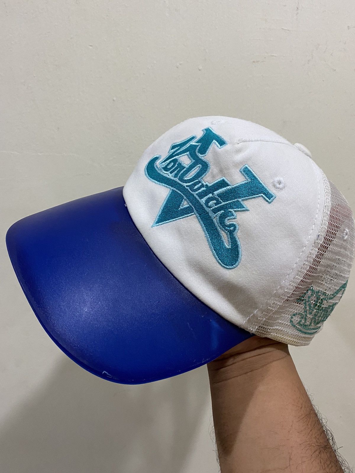 Vintage 🔥Vintage🔥 Von Dutch Transparent Visor Trucked Hat Size ONE SIZE - 1 Thumbnail