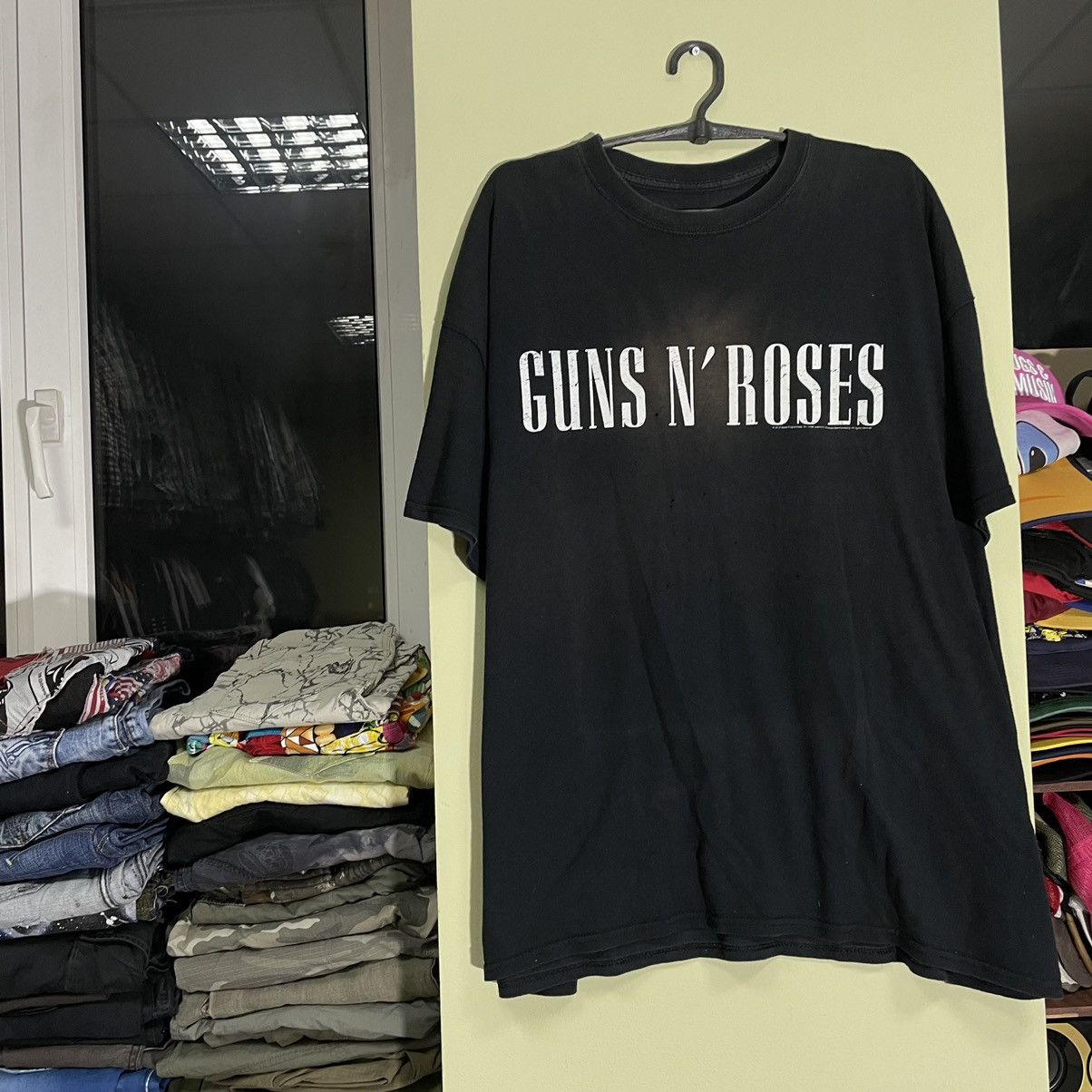 Vintage Vintage Guns N Roses Band Tee Sun Faded Graphic Tee Slim XL Size US XL / EU 56 / 4 - 3 Thumbnail