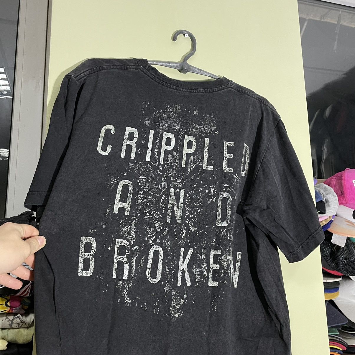Vintage Vintage Y2K Kataklysm Graphic Tee Thrashed Grunge Black L Size US L / EU 52-54 / 3 - 6 Thumbnail