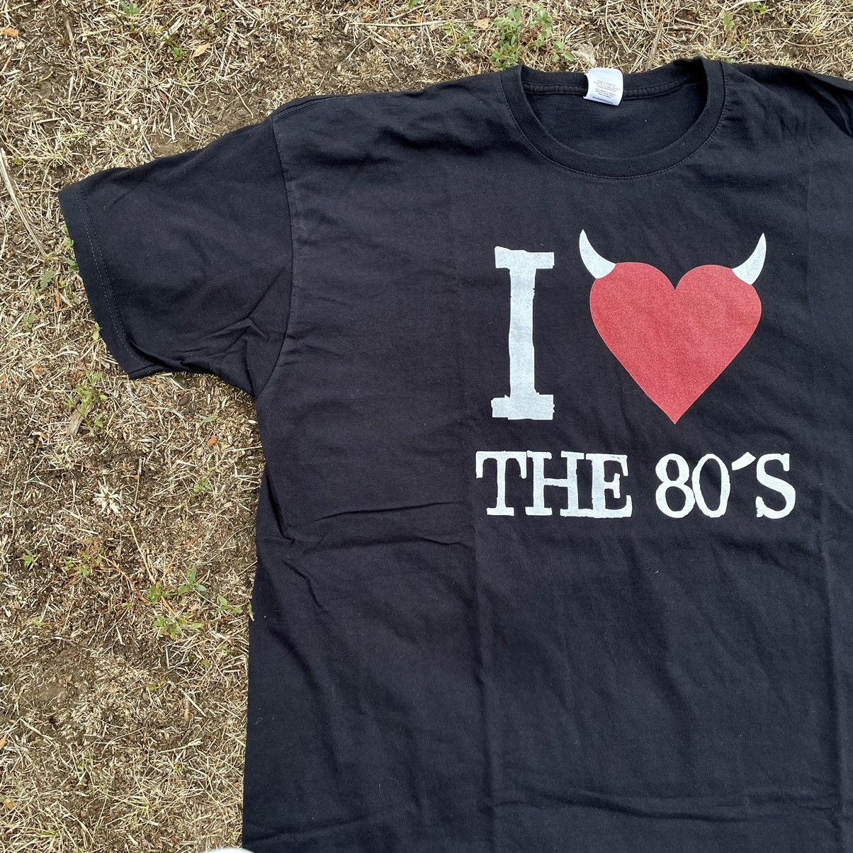 Vintage Vintage 90s I Love The 80s Graphic Tee Navy Americana XXL Size US XXL / EU 58 / 5 - 2 Thumbnail