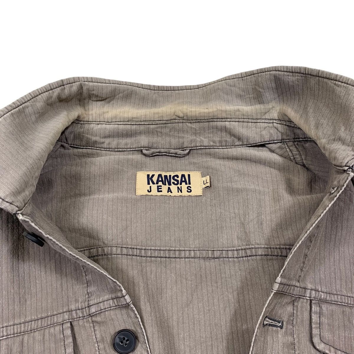 Japanese Brand × Kansai Yamamoto × Vintage Vintage KANSAI Jeans Kansai Yamamoto Japanese Jacket Size US L / EU 52-54 / 3 - 8 Thumbnail