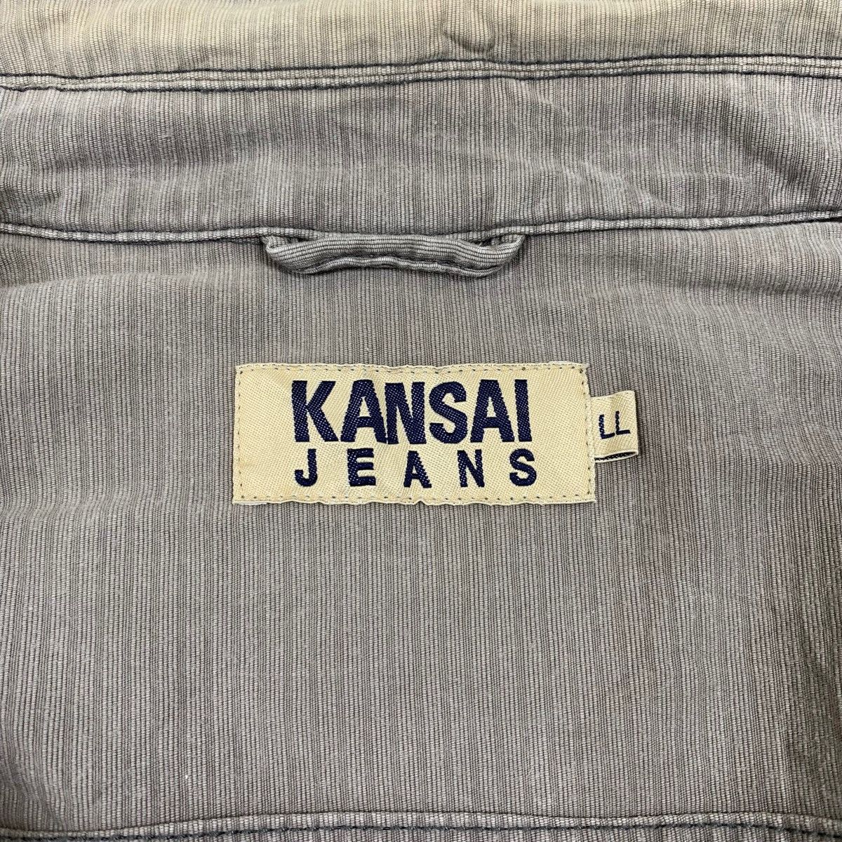 Japanese Brand × Kansai Yamamoto × Vintage Vintage KANSAI Jeans Kansai Yamamoto Japanese Jacket Size US L / EU 52-54 / 3 - 6 Thumbnail