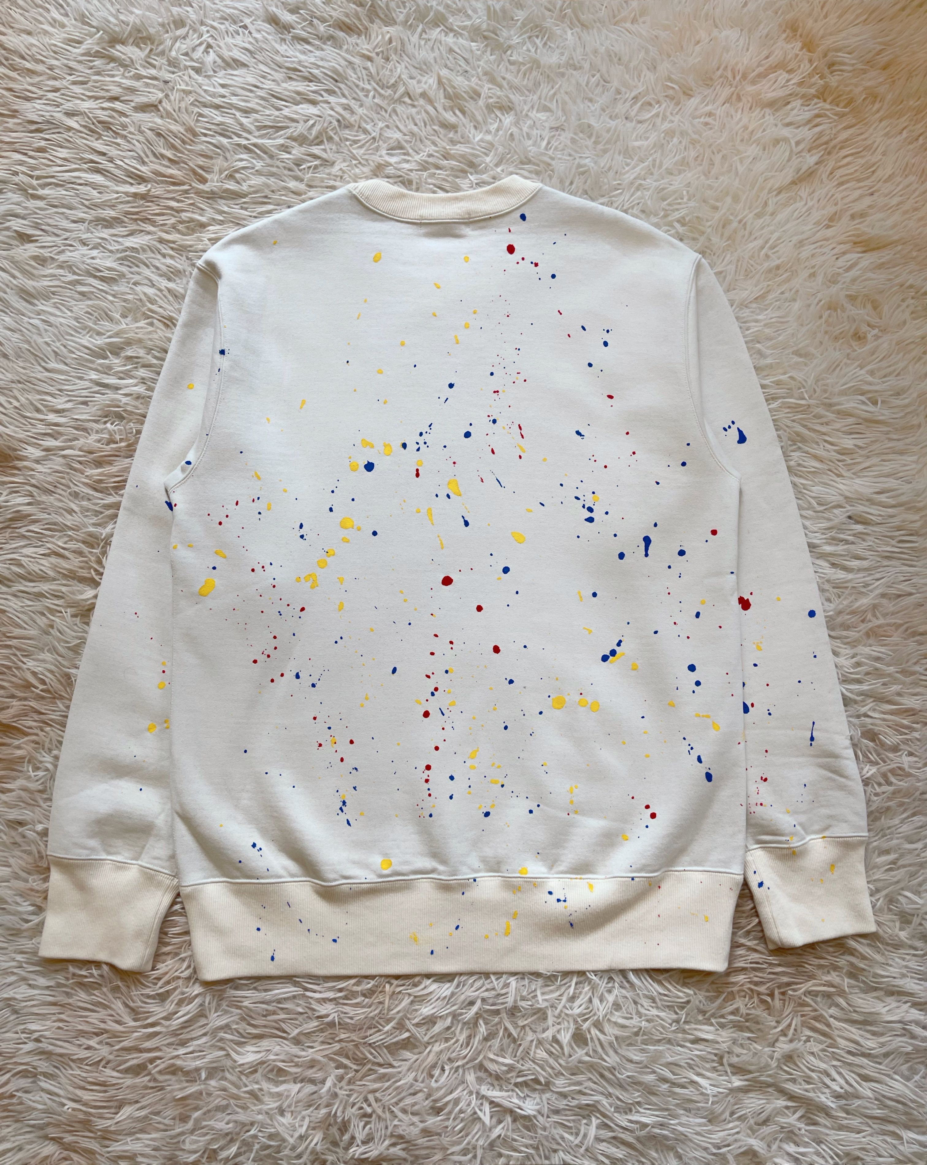 Comme des Garcons Comme Des Garcons Homme Paint-Splattered Sweatshirt Size US S / EU 44-46 / 1 - 6 Thumbnail