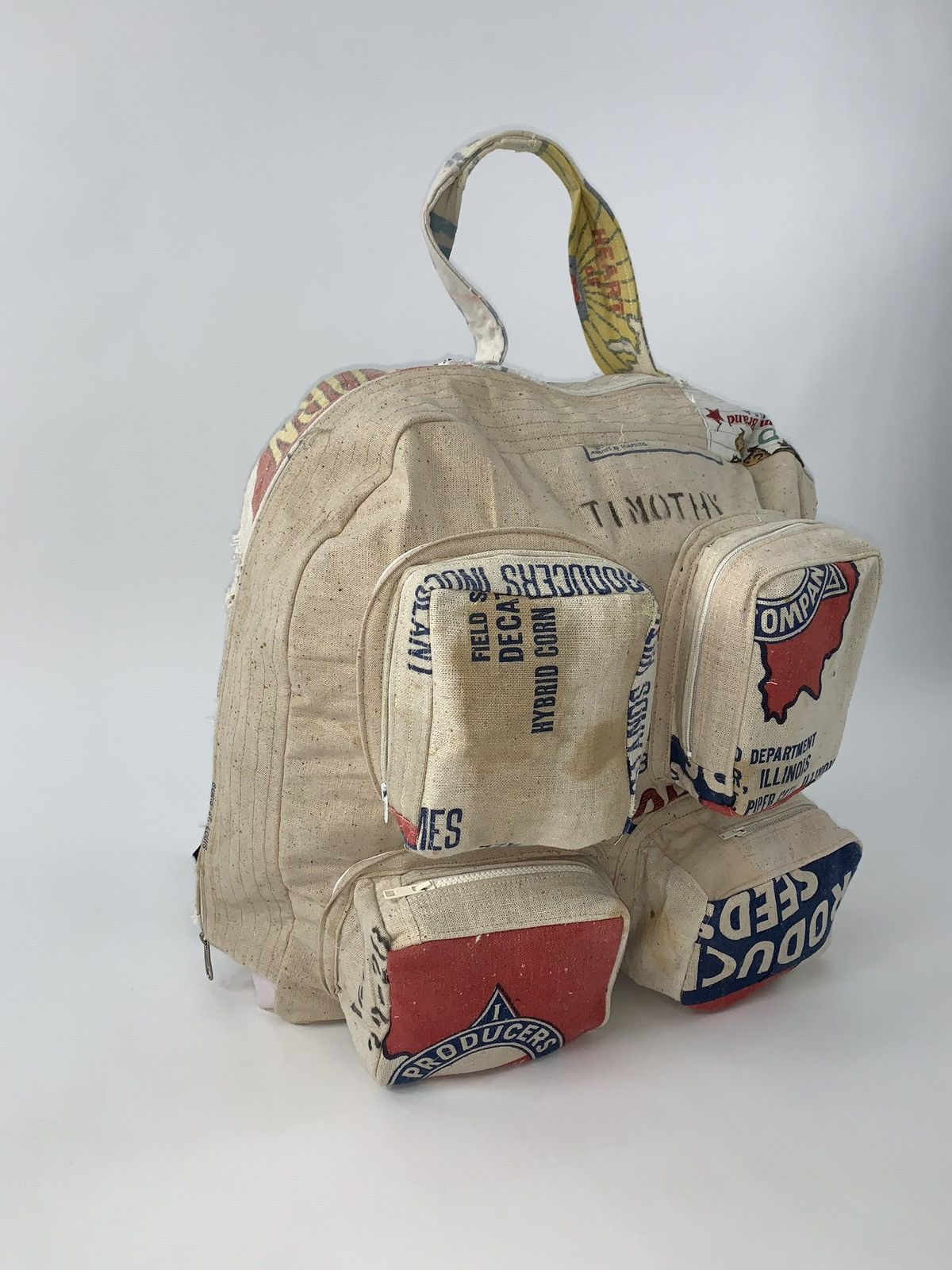 Vintage Vintage cargo backpack Size ONE SIZE - 1 Thumbnail