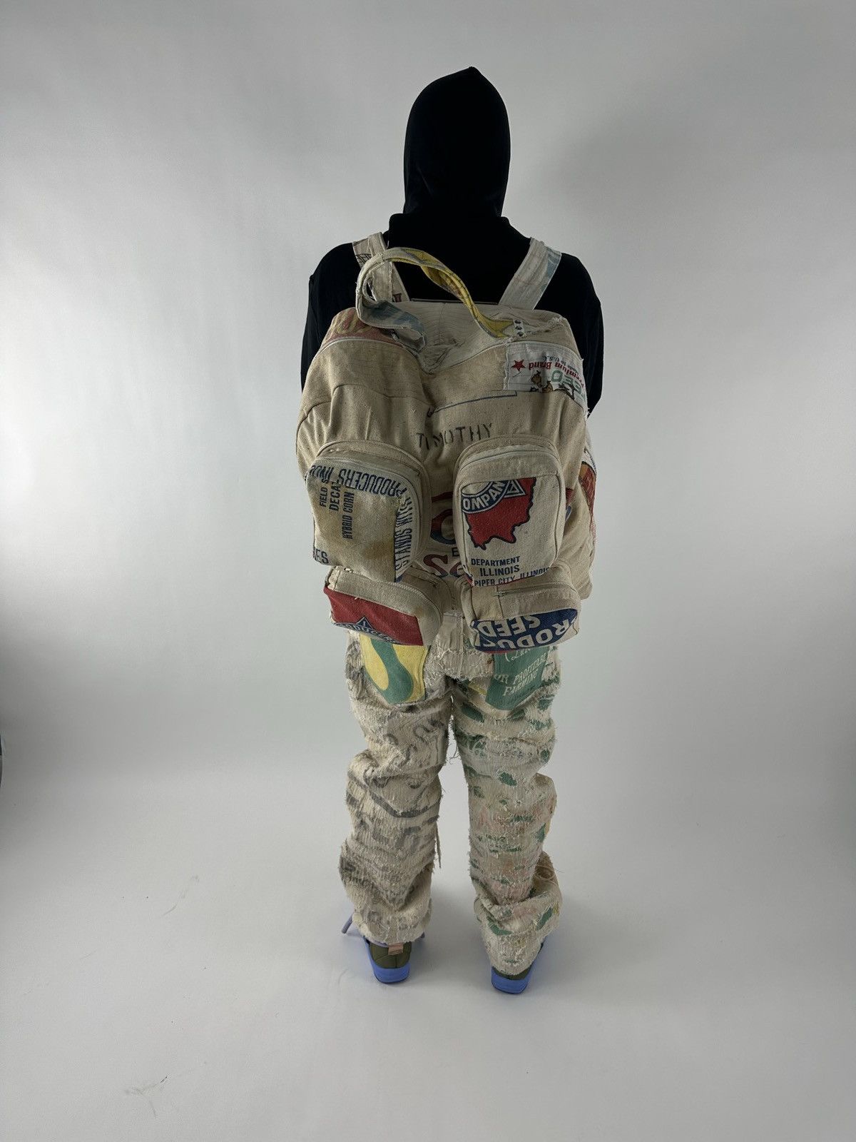 Vintage Vintage cargo backpack Size ONE SIZE - 5 Thumbnail