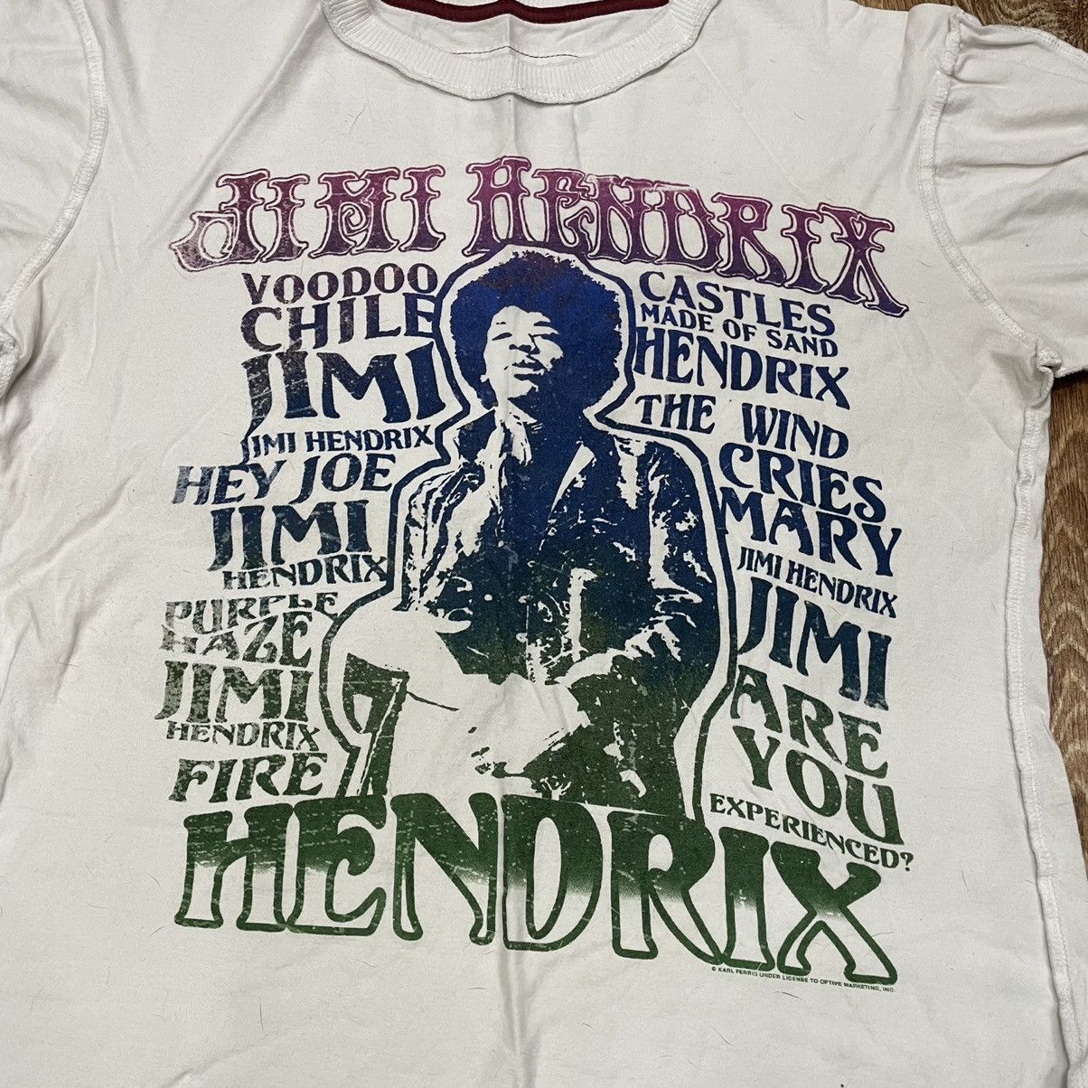 Band Tees Vintage Y2K Jimi Hendrix Band Tee Tour Streetwear Size US S / EU 44-46 / 1 - 4 Thumbnail