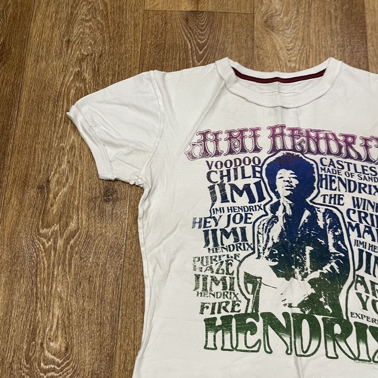 Band Tees Vintage Y2K Jimi Hendrix Band Tee Tour Streetwear Size US S / EU 44-46 / 1 - 3 Thumbnail