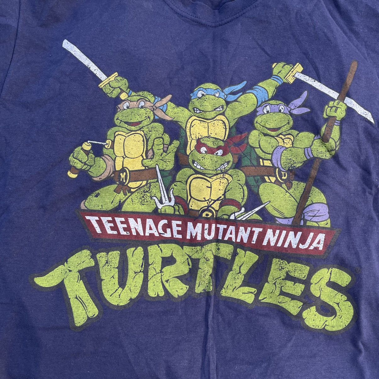 Cartoon Network Vintage Y2K Tee Turtles Ninja Face Humor Print M Size US M / EU 48-50 / 2 - 4 Thumbnail