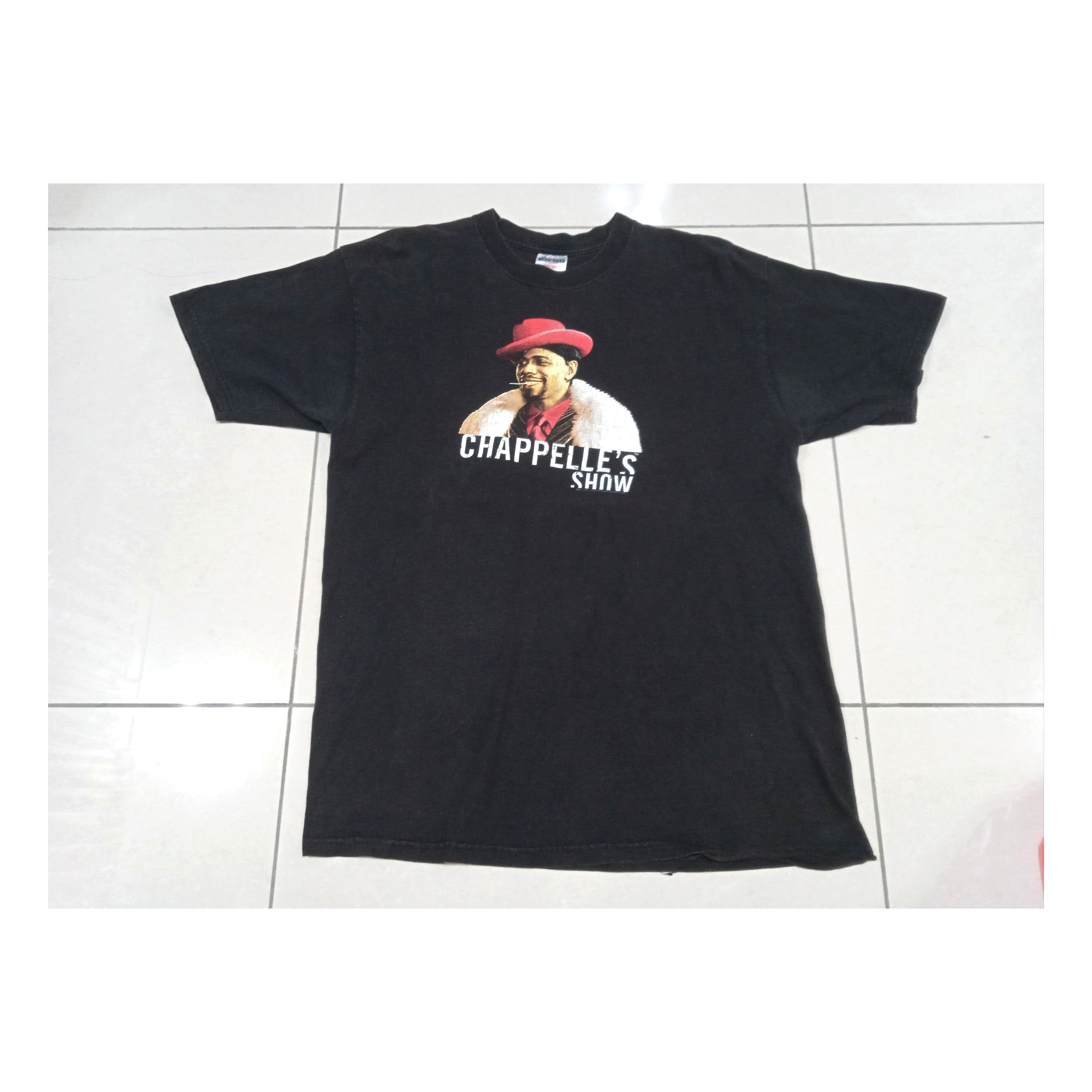 image of Movie x Vintage 2000S Dave Chappelle's Show 2004 T-Shirt in Black, Men's (Size XL)