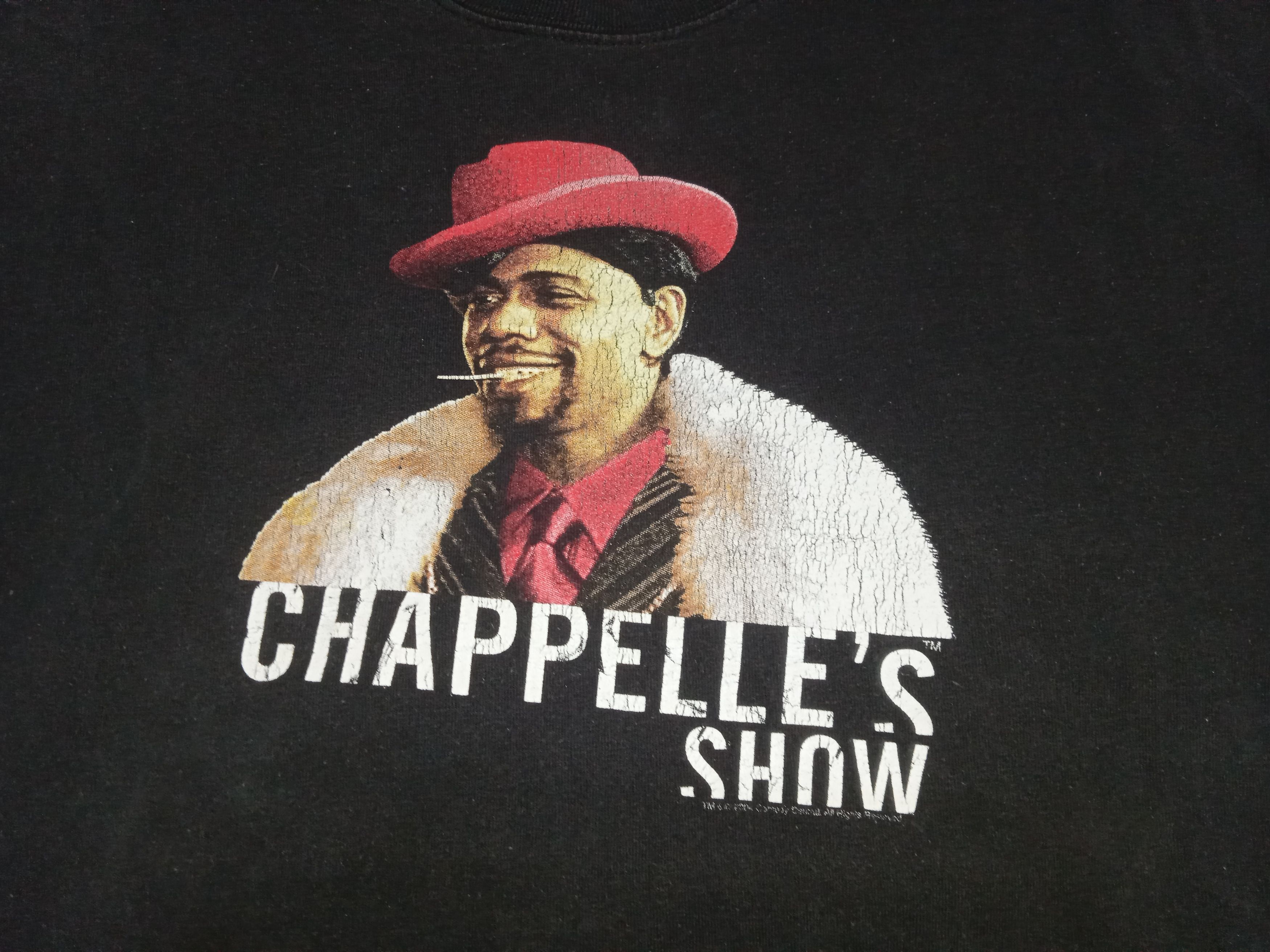 Vintage Vintage 00s Dave Chappelle's Show 2004 T-Shirt Size US XL / EU 56 / 4 - 4 Thumbnail
