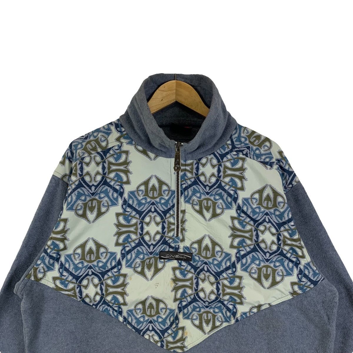 O'Neill ONEIL Surfing Hawaiian Sportswear Fleece Zipper Sweatshirt Size US M / EU 48-50 / 2 - 4 Thumbnail