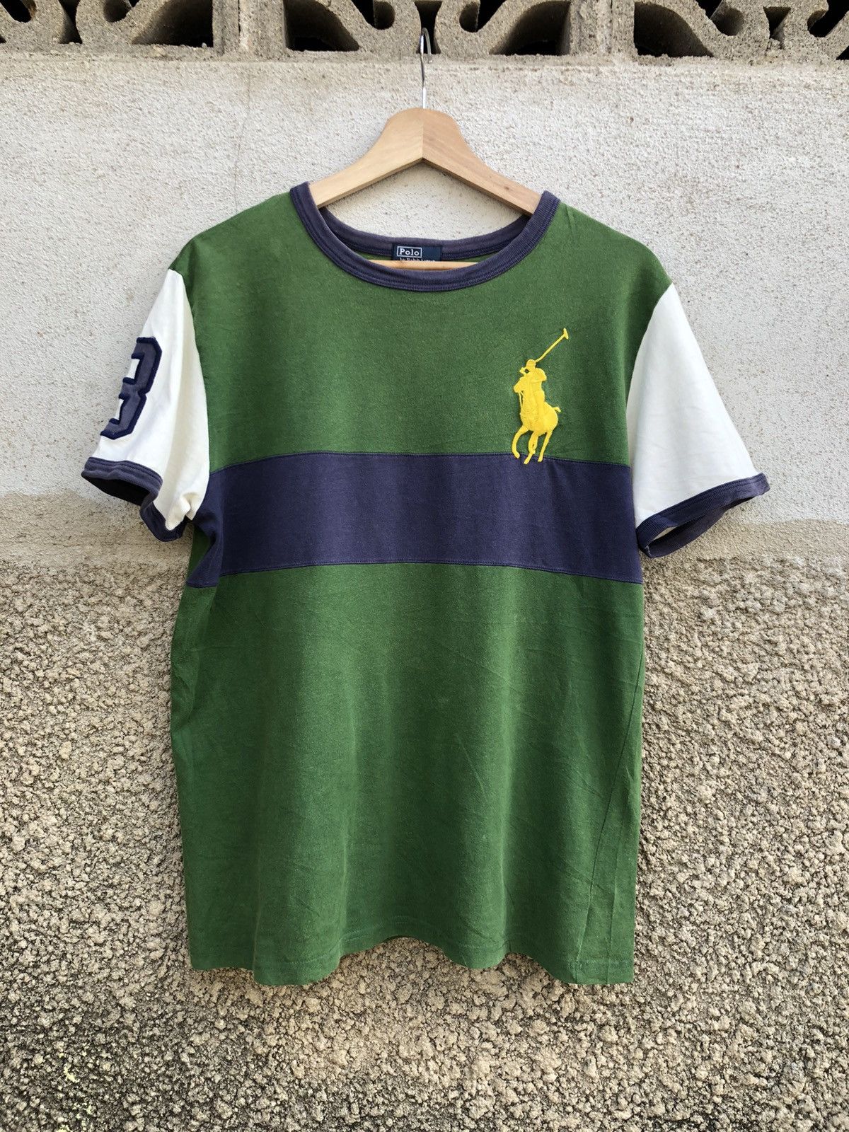 Polo Ralph Lauren × Ralph Lauren × Vintage Vintage Polo Ralph Lauren Big Pony Tee Size US M / EU 48-50 / 2 - 1 Thumbnail