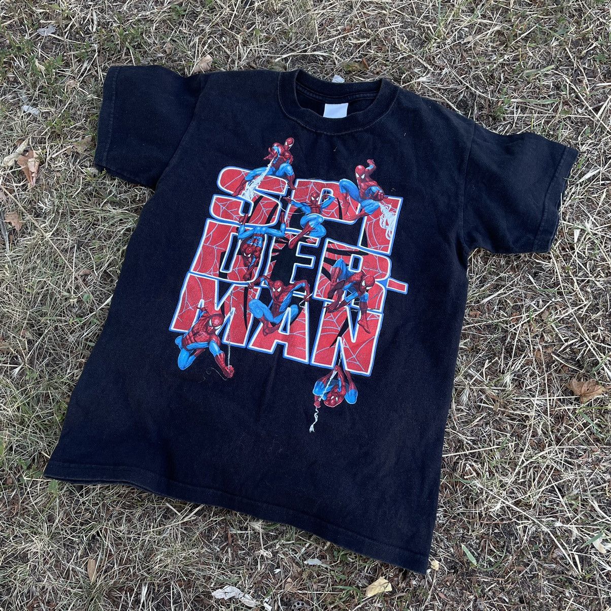 Vintage Vintage 90s Spider Man Marvel Sun Faded Graphic Tee Swag XS Size US XS / EU 42 / 0 - 4 Thumbnail