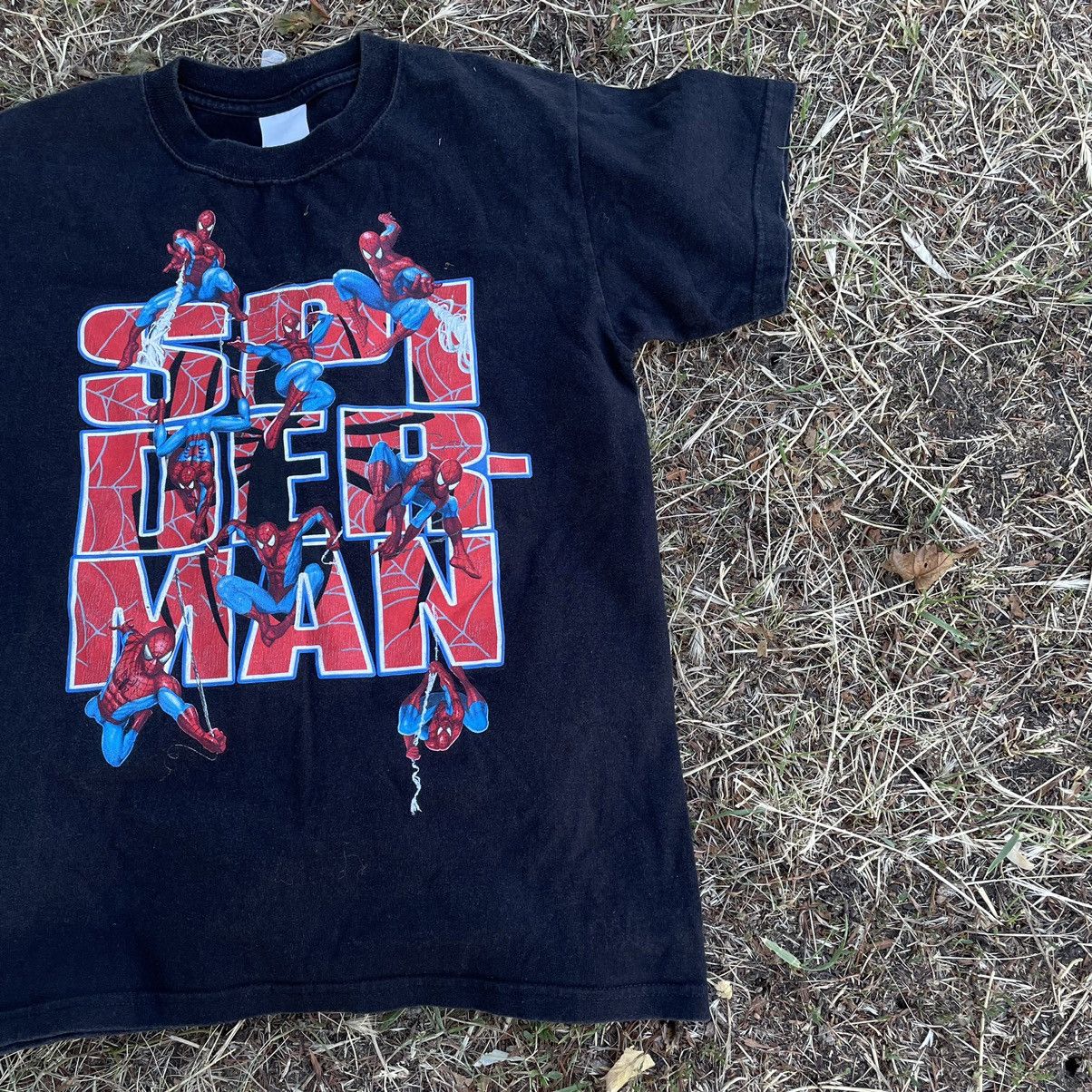 Vintage Vintage 90s Spider Man Marvel Sun Faded Graphic Tee Swag XS Size US XS / EU 42 / 0 - 3 Thumbnail