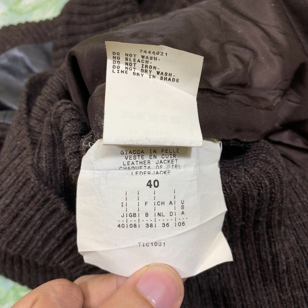 MAX&Co. × Max Mara × Vintage MAX & CO By Max Mara Italian Leather Knitwear Sweater Jacket Size S / US 4 / IT 40 - 9 Thumbnail