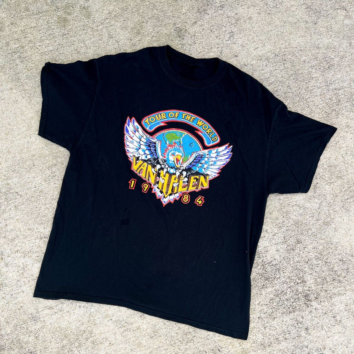 Band Tees Y2K Van Halen 1984 Tour Band Tee Size US L / EU 52-54 / 3 - 1 Thumbnail