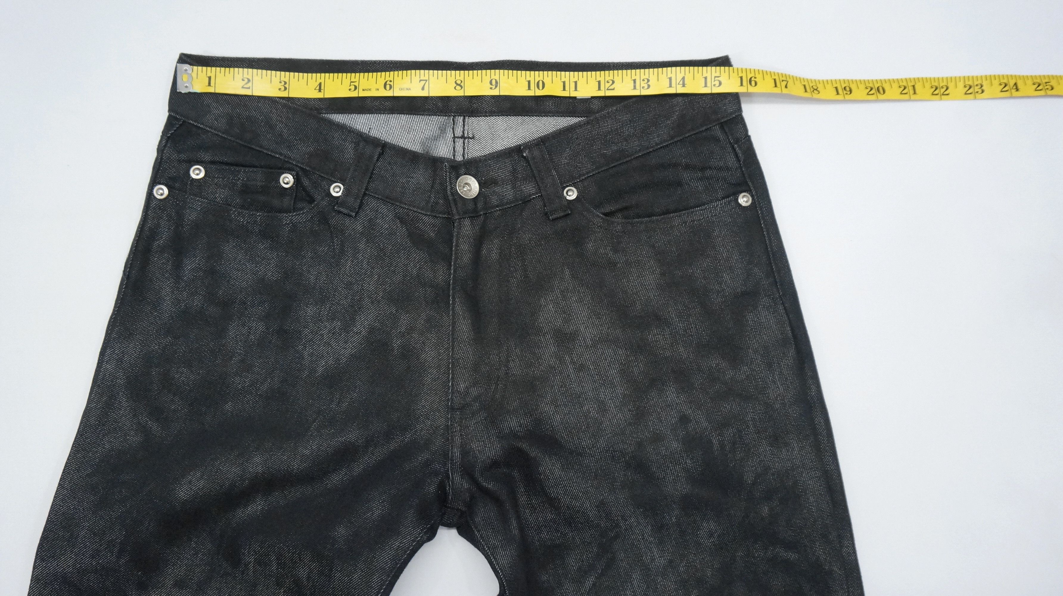 semanticdesign 🔥 Semantic Design Black Denim Flare Jeans Pants Size US 31 - 12 Thumbnail