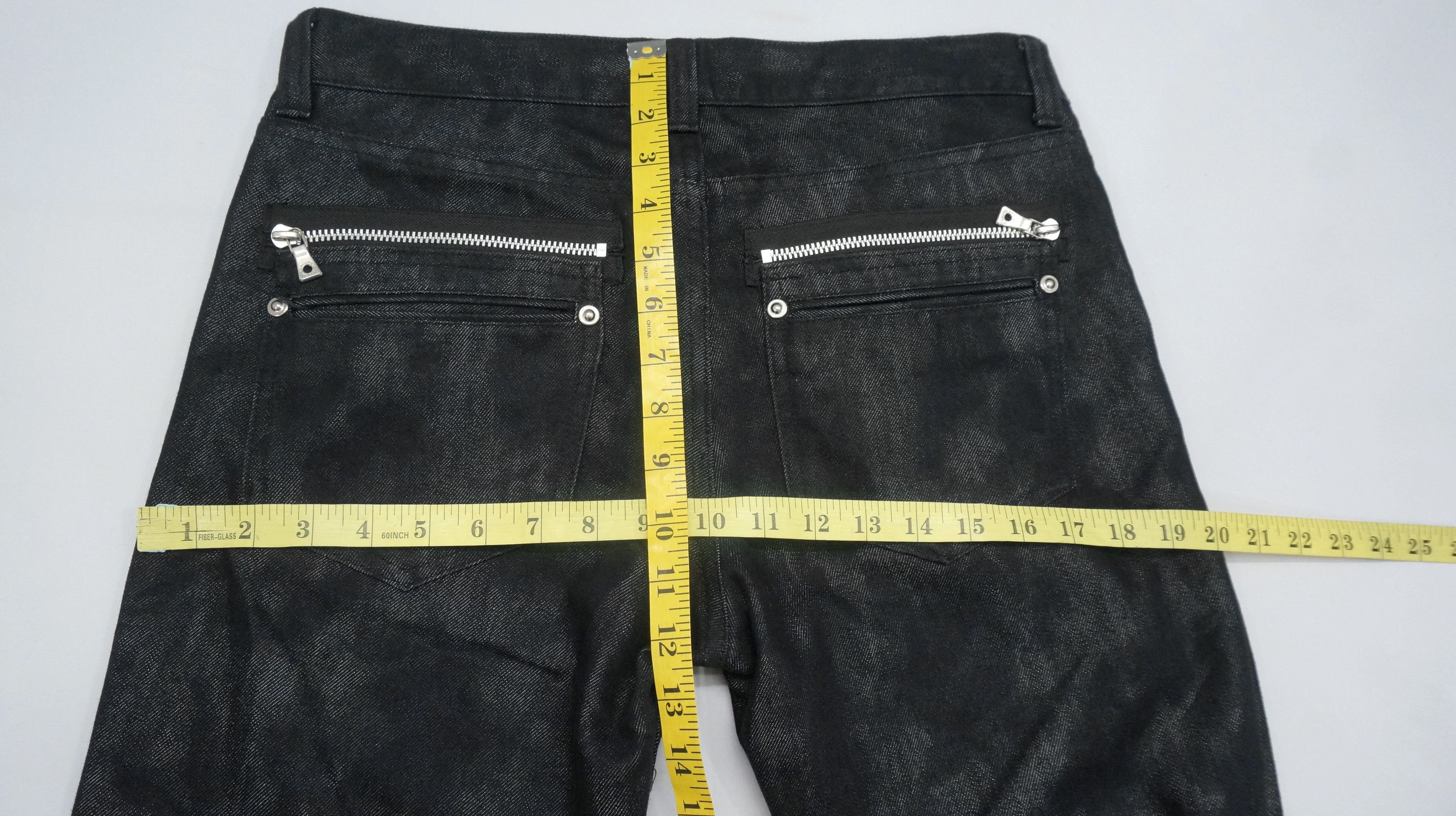 semanticdesign 🔥 Semantic Design Black Denim Flare Jeans Pants Size US 31 - 16 Thumbnail
