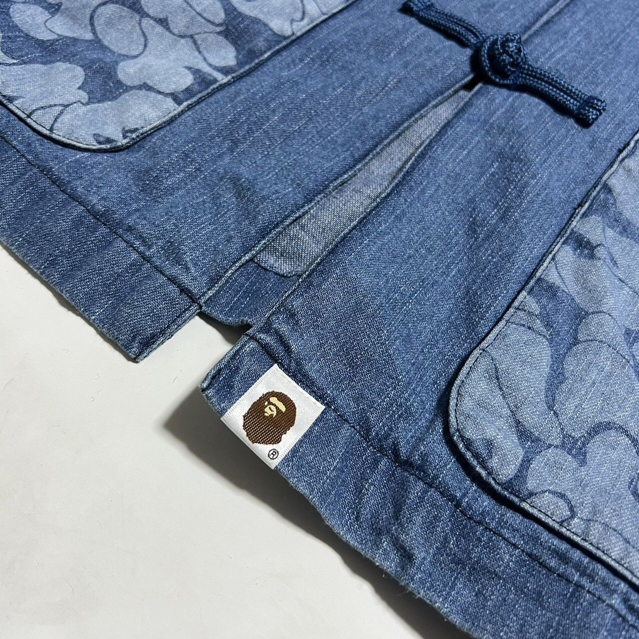 Bape Denim China Jacket Size US L / EU 52-54 / 3 - 2 Thumbnail