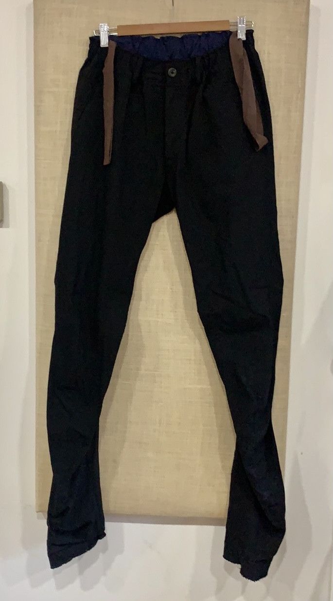 Ziggy Chen ZIGGY CHEN wool mix seam and crease detail pants Size US 32 / EU 48 - 2 Thumbnail