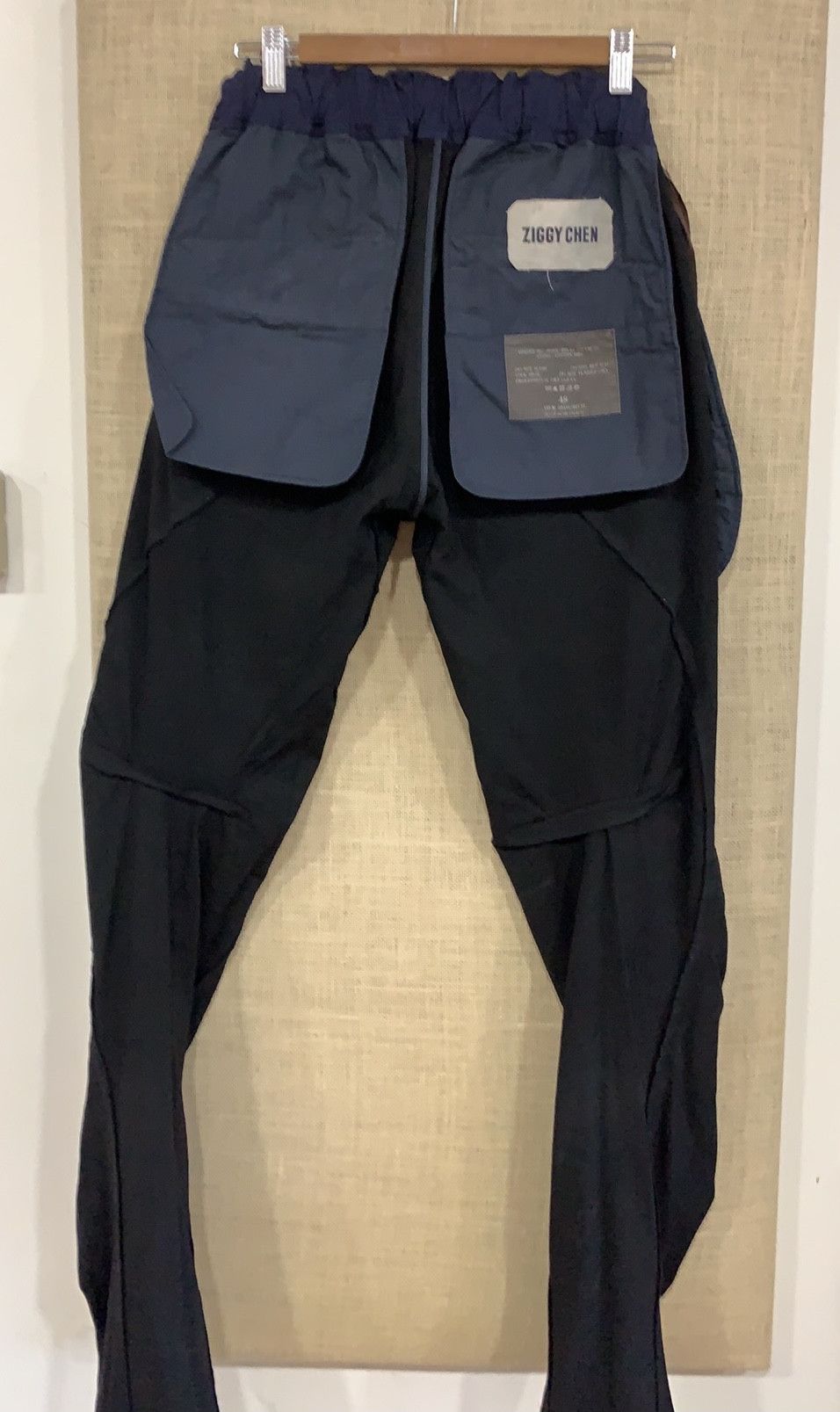 Ziggy Chen ZIGGY CHEN wool mix seam and crease detail pants Size US 32 / EU 48 - 15 Thumbnail
