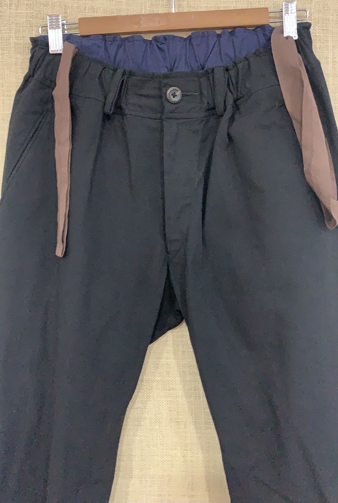 Ziggy Chen ZIGGY CHEN wool mix seam and crease detail pants Size US 32 / EU 48 - 3 Thumbnail