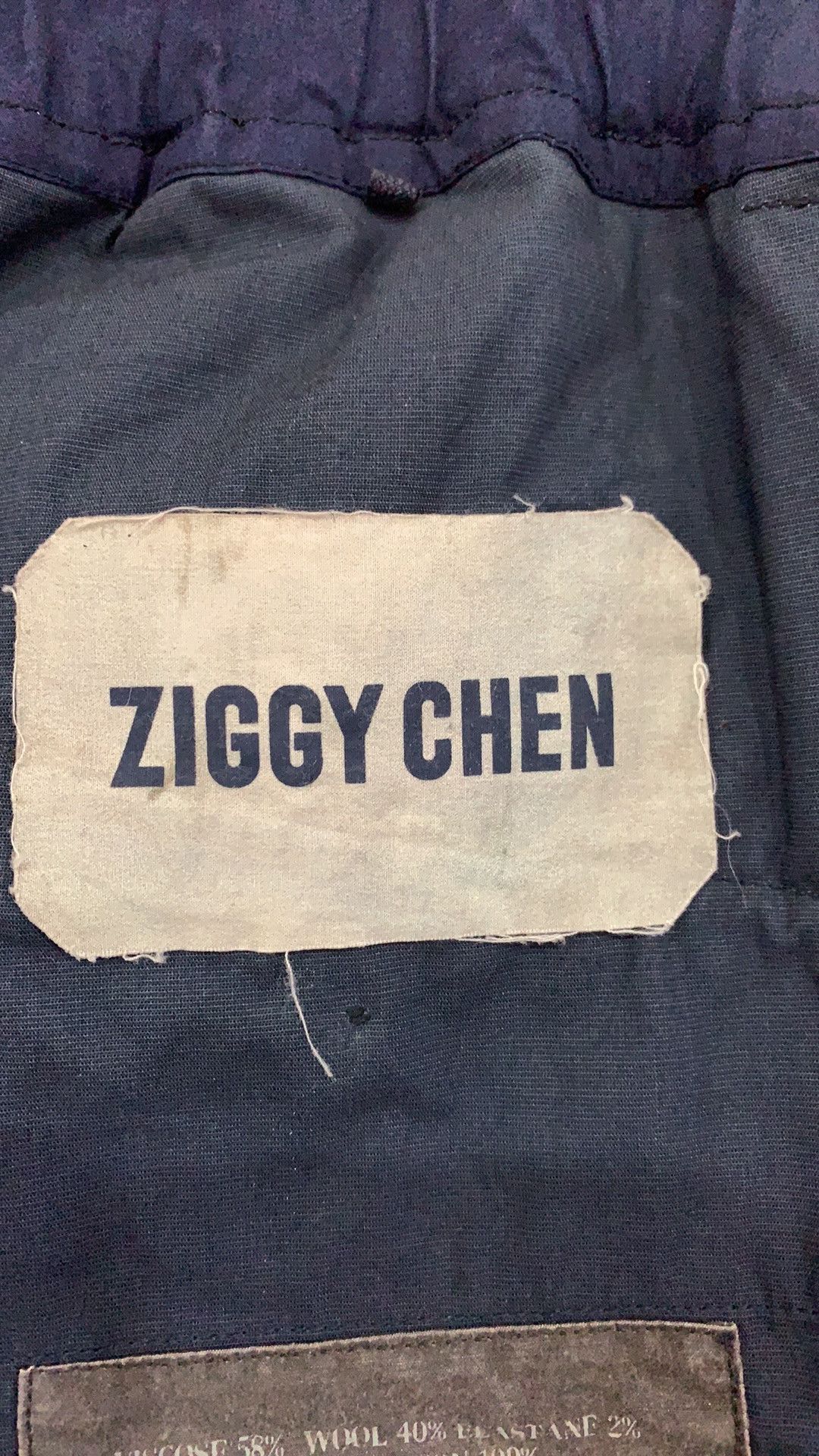 Ziggy Chen ZIGGY CHEN wool mix seam and crease detail pants Size US 32 / EU 48 - 17 Thumbnail