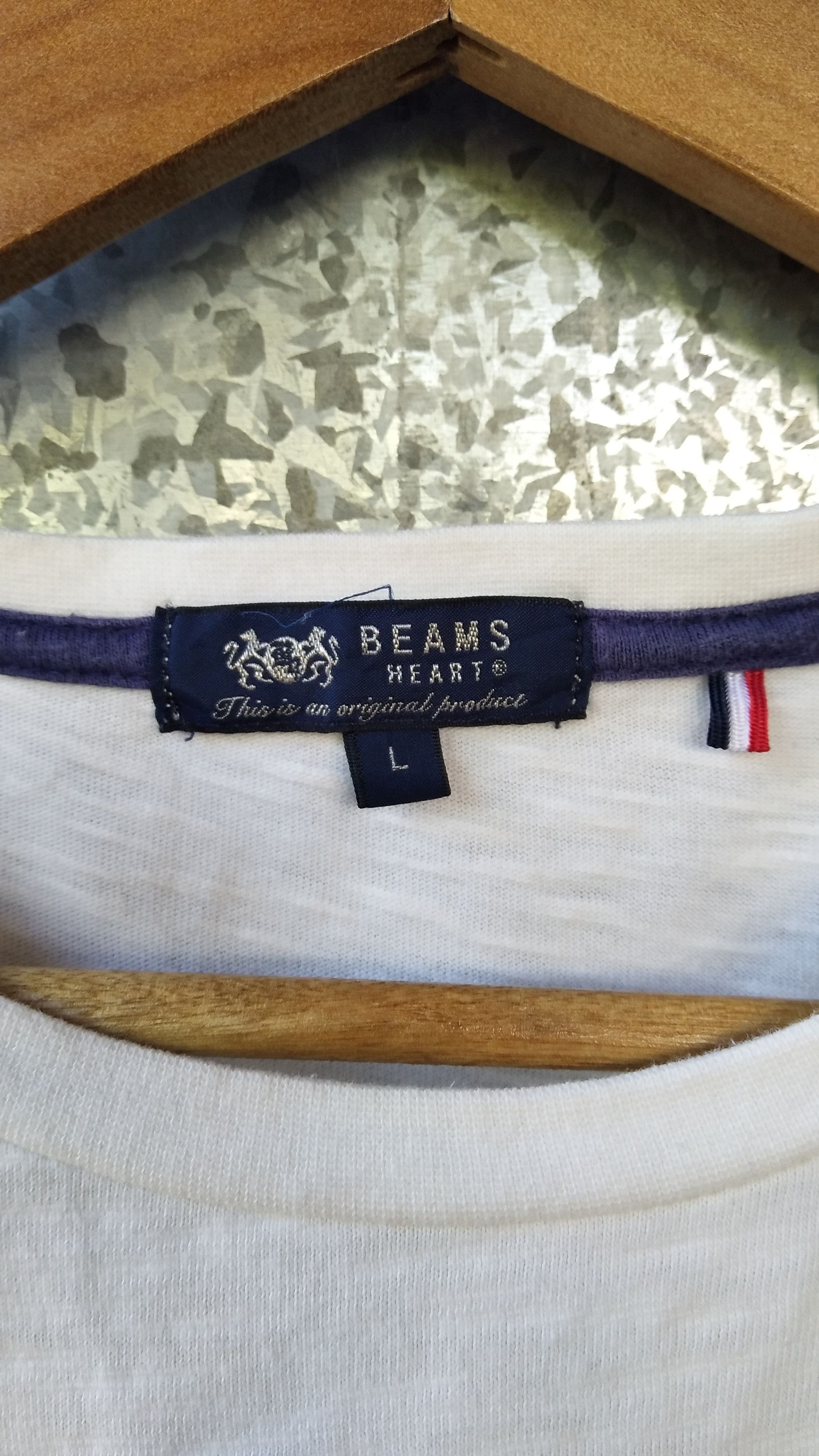 Beams Plus Beams Heart t shirt single pocket Size US M / EU 48-50 / 2 - 3 Thumbnail