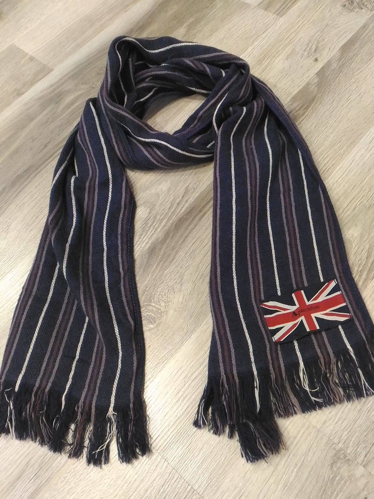 Aquascutum Vintage Aquascutum London scarf muffler Size ONE SIZE - 6 Thumbnail
