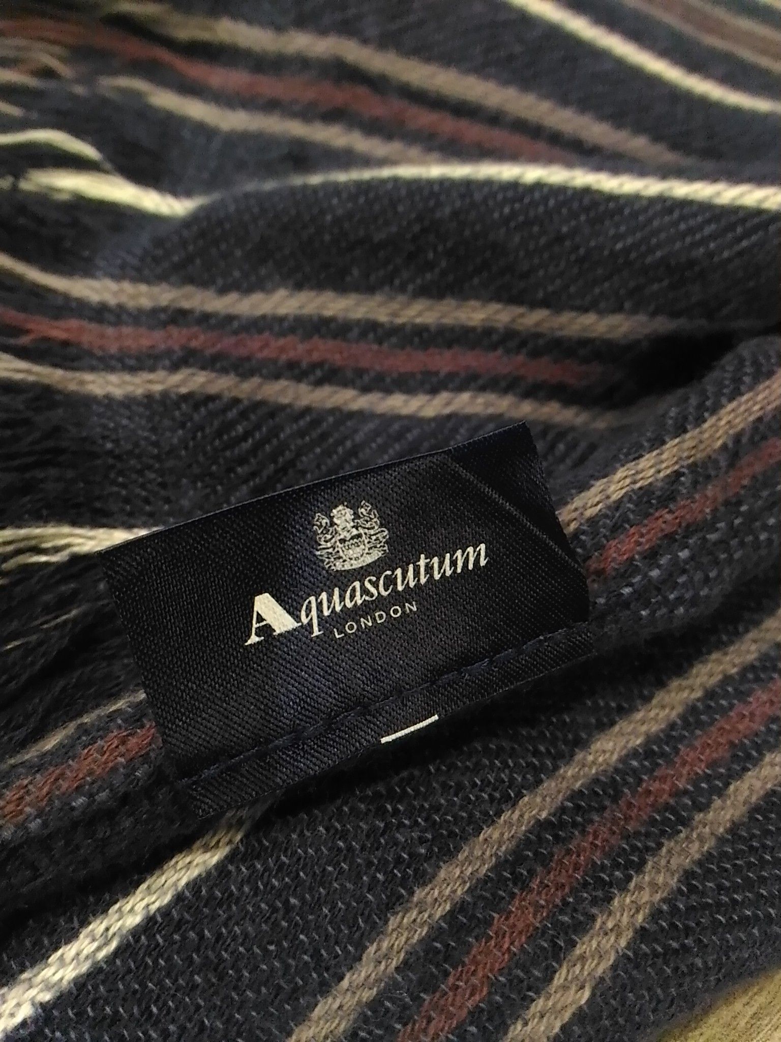 Aquascutum Vintage Aquascutum London scarf muffler Size ONE SIZE - 5 Thumbnail