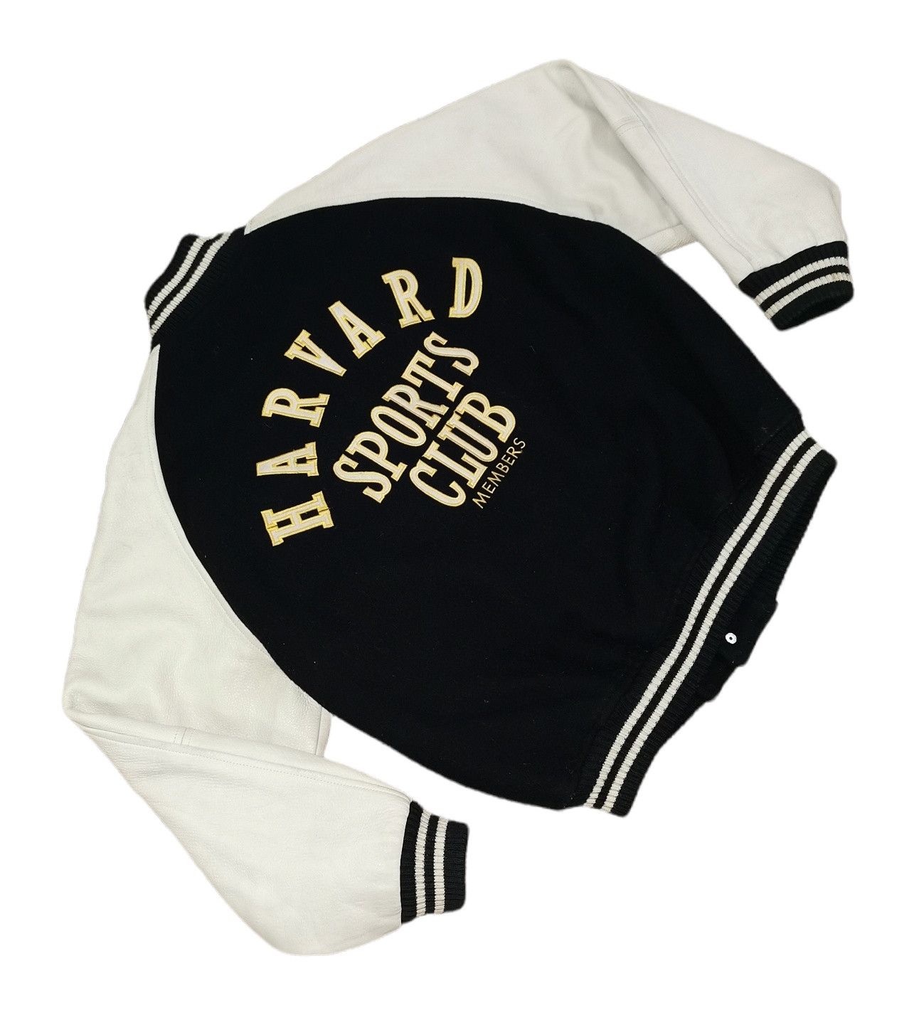 Vintage Vintage Harvard Sports Club Leather Wool Varsity Jacket Size US M / EU 48-50 / 2 - 7 Thumbnail