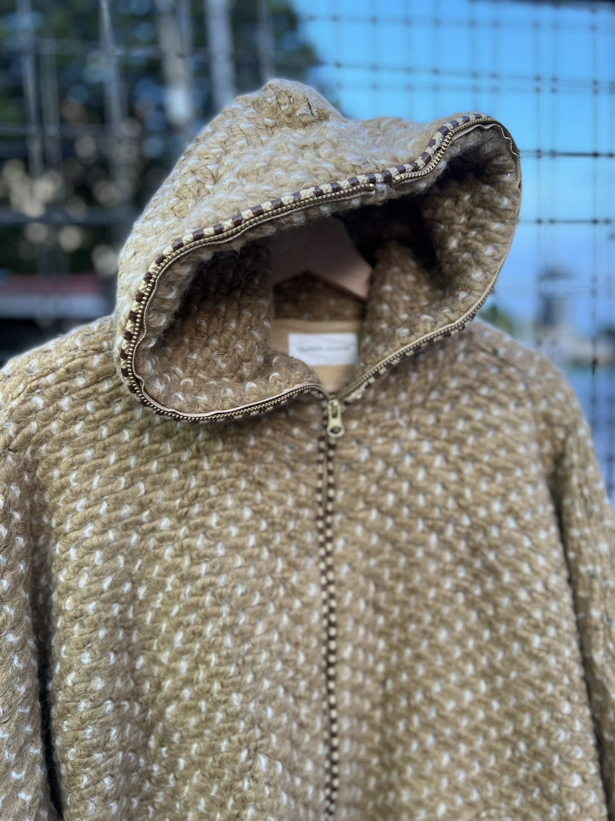 Issey Miyake 🔥Tsumori chisato issey miyake, sweater knitwear hooded Size US L / EU 52-54 / 3 - 2 Thumbnail