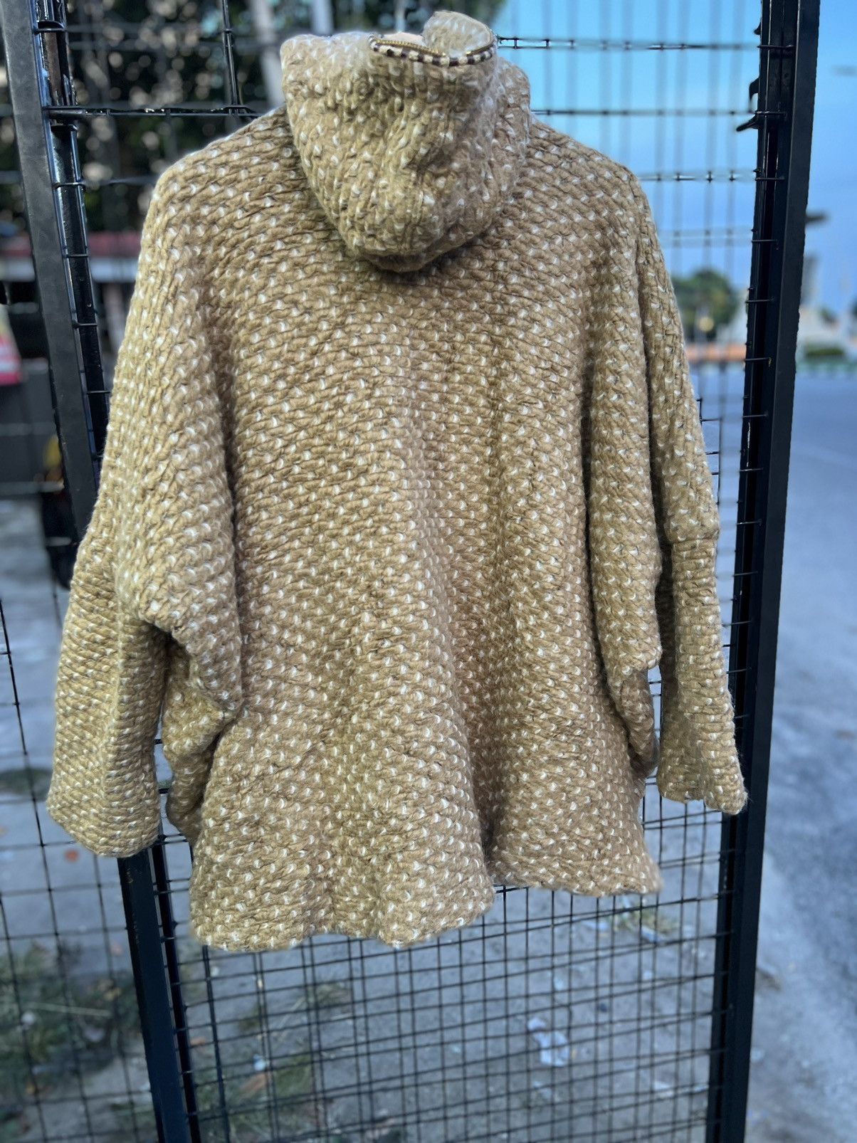 Issey Miyake 🔥Tsumori chisato issey miyake, sweater knitwear hooded Size US L / EU 52-54 / 3 - 5 Thumbnail