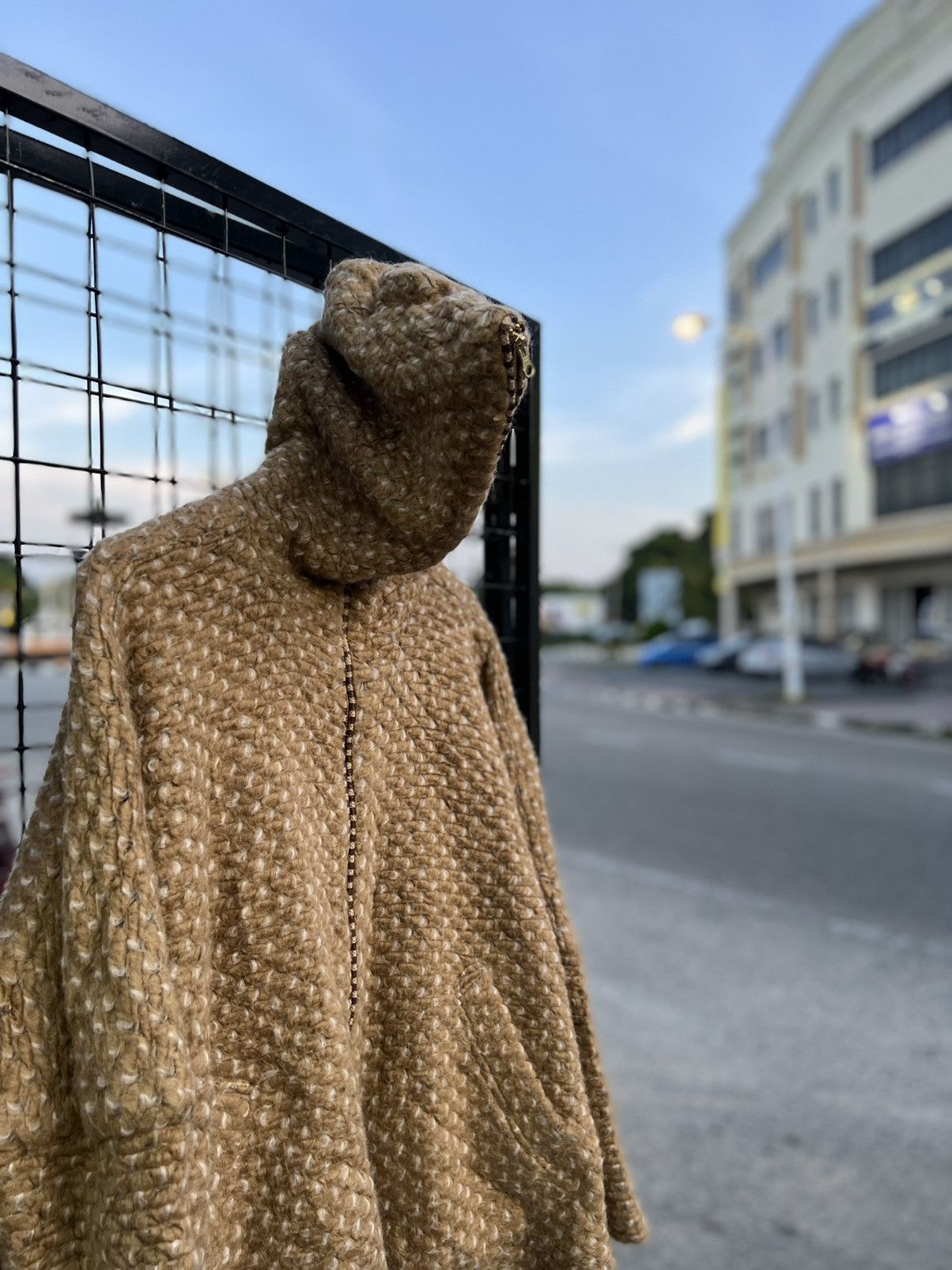 Issey Miyake 🔥Tsumori chisato issey miyake, sweater knitwear hooded Size US L / EU 52-54 / 3 - 4 Thumbnail