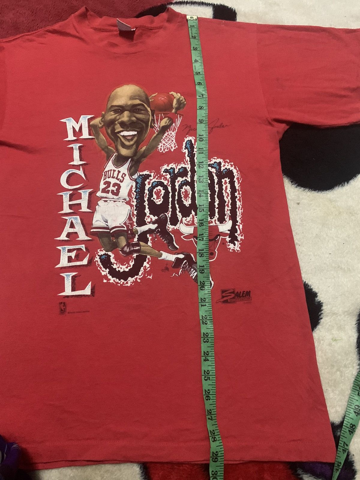 NBA Vintage Michael Jordan t shirt Size US L / EU 52-54 / 3 - 5 Thumbnail