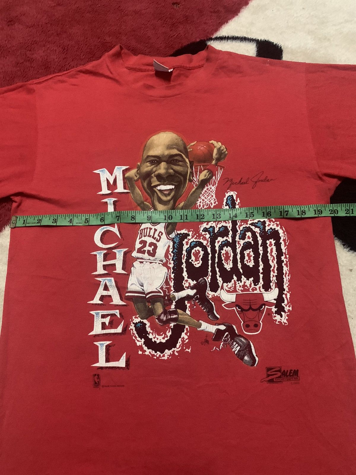 NBA Vintage Michael Jordan t shirt Size US L / EU 52-54 / 3 - 6 Thumbnail