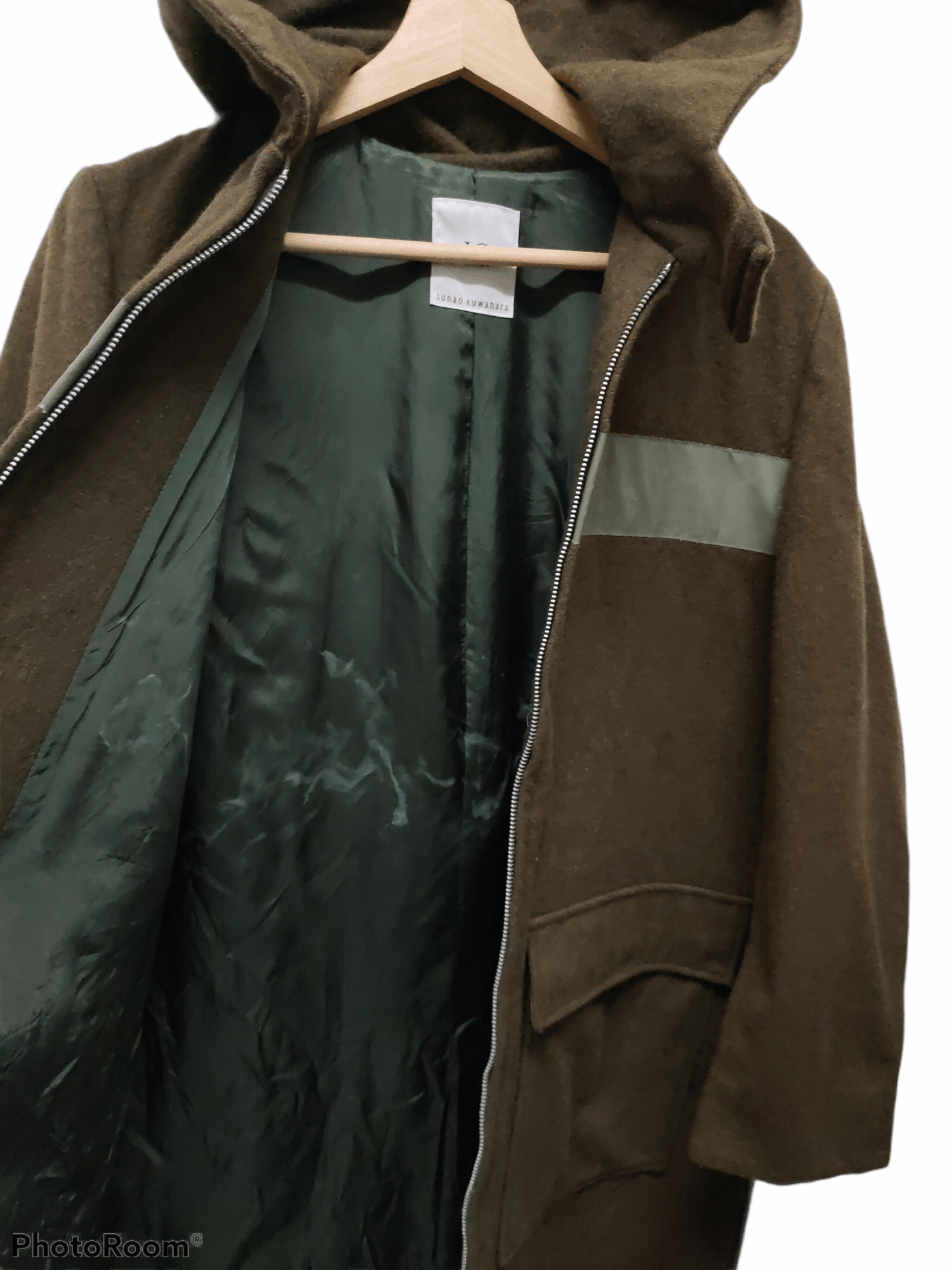 Issey Miyake 🔥sunao kuwahara issey miyake wool long jacket hooded Size US M / EU 48-50 / 2 - 4 Thumbnail