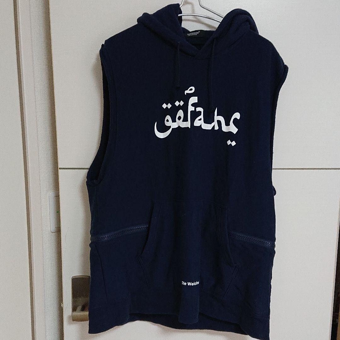 Undercover Arabic Script Sleeveless Hoodie Size US L / EU 52-54 / 3 - 3 Thumbnail