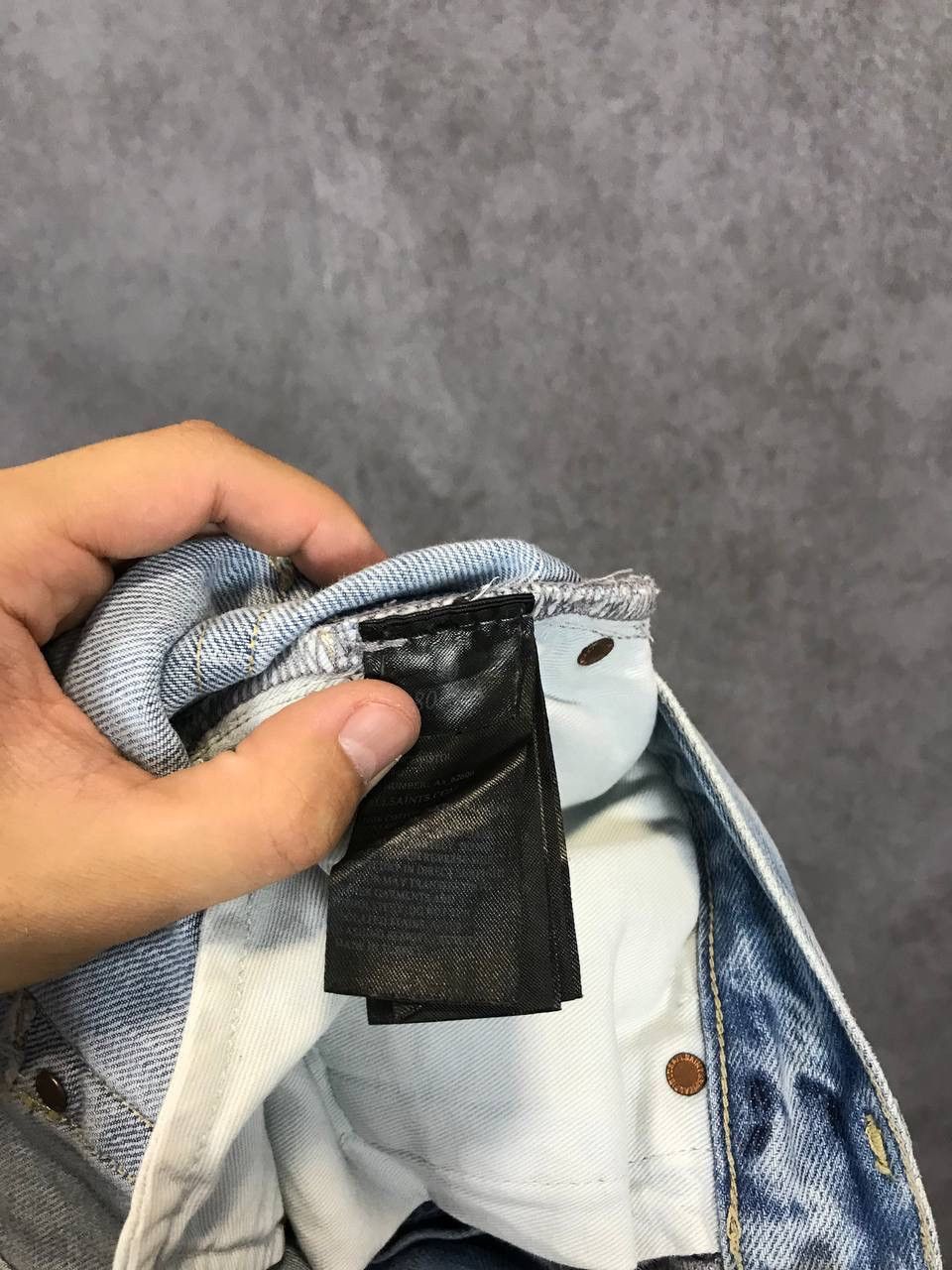 Allsaints Allsaints streetwear distressed denim jeans Size US 30 / EU 46 - 10 Thumbnail