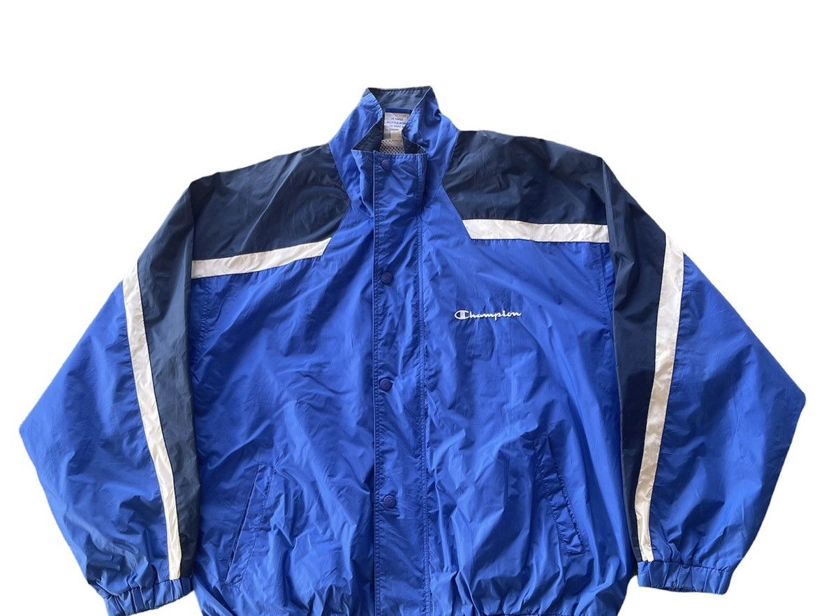 Champion × Vintage VINTAGE CHAMPION 90s BIG LOGO JACKET JAPAN Size US L / EU 52-54 / 3 - 1 Thumbnail