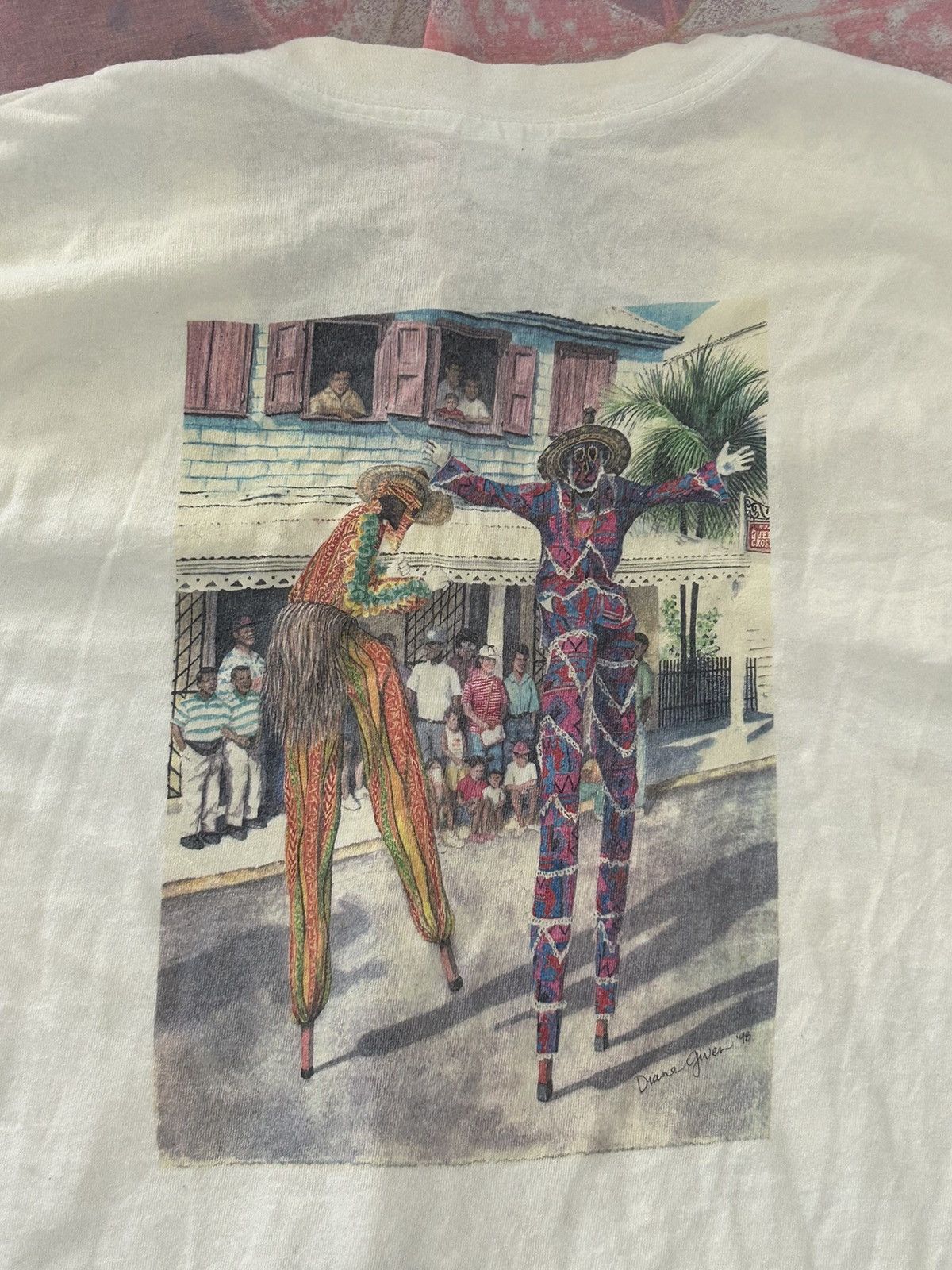 Vintage Moko jumbies art T-shirt 1998 Size US M / EU 48-50 / 2 - 3 Thumbnail