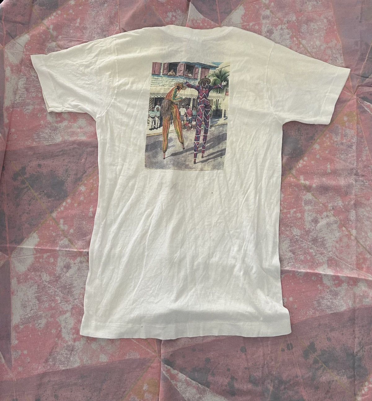 Vintage Moko jumbies art T-shirt 1998 Size US M / EU 48-50 / 2 - 2 Thumbnail