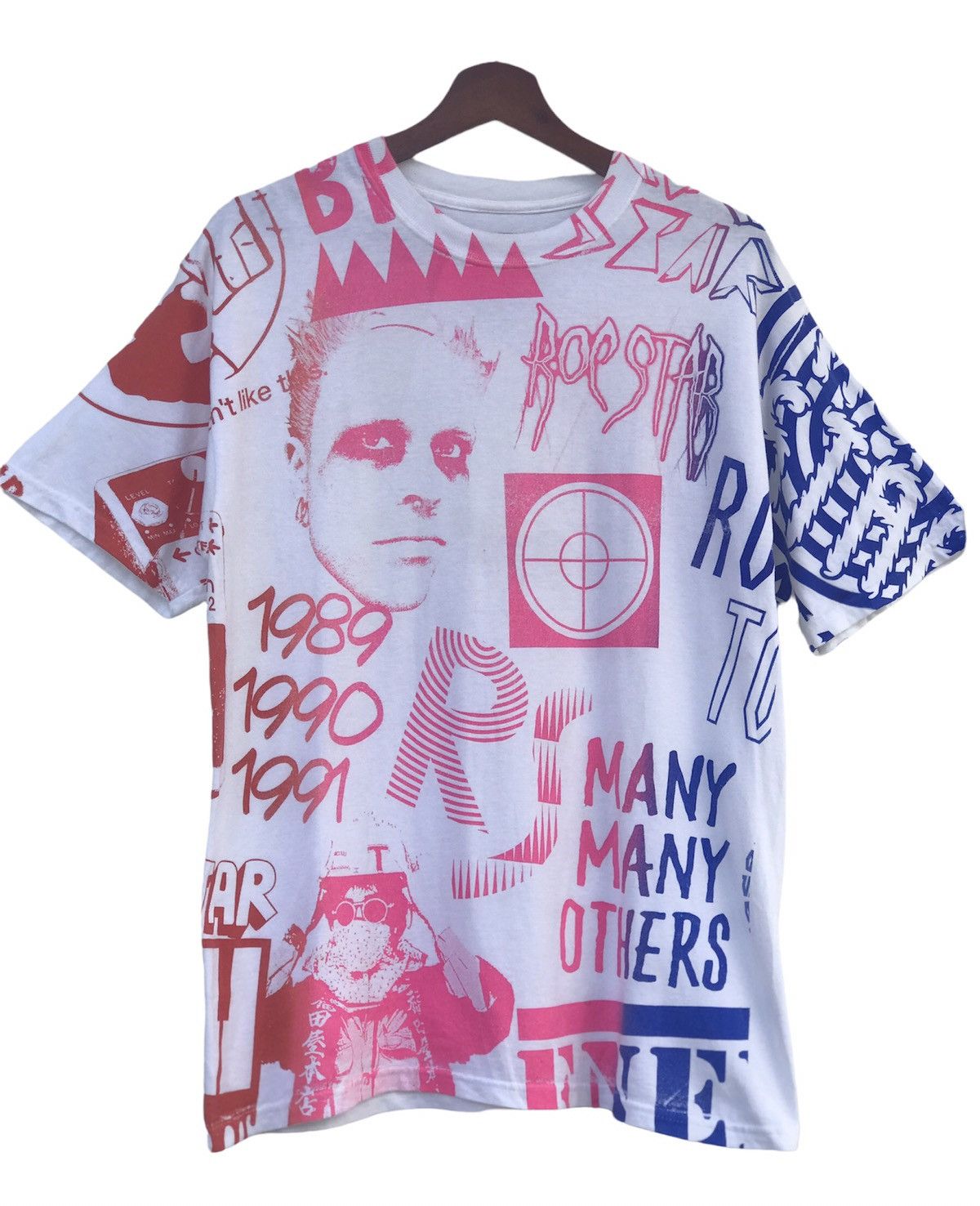 Japanese Brand Roc Star Shirt Full Print Size US M / EU 48-50 / 2 - 1 Thumbnail